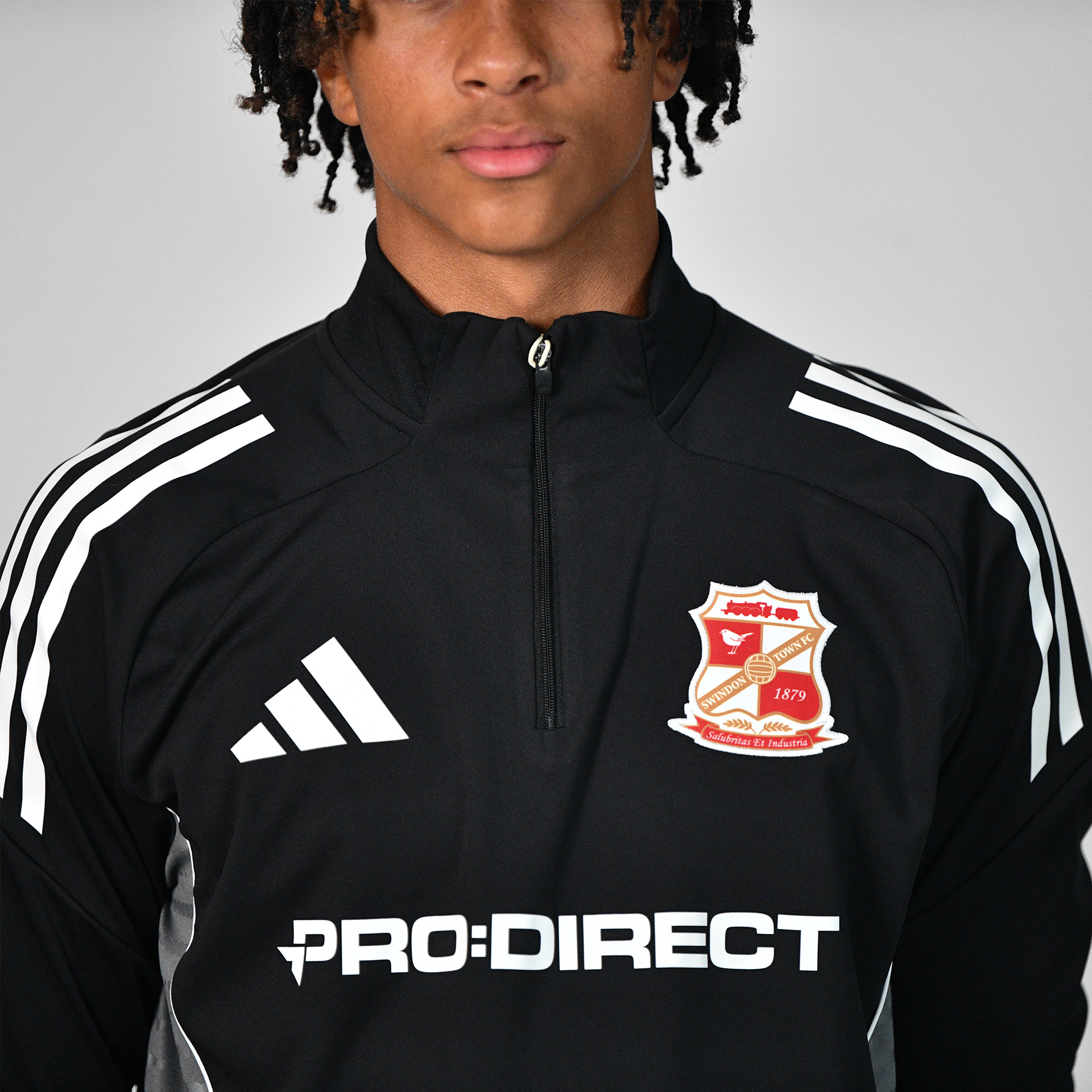 Swindon Town x Adidas Drill Top - Adults