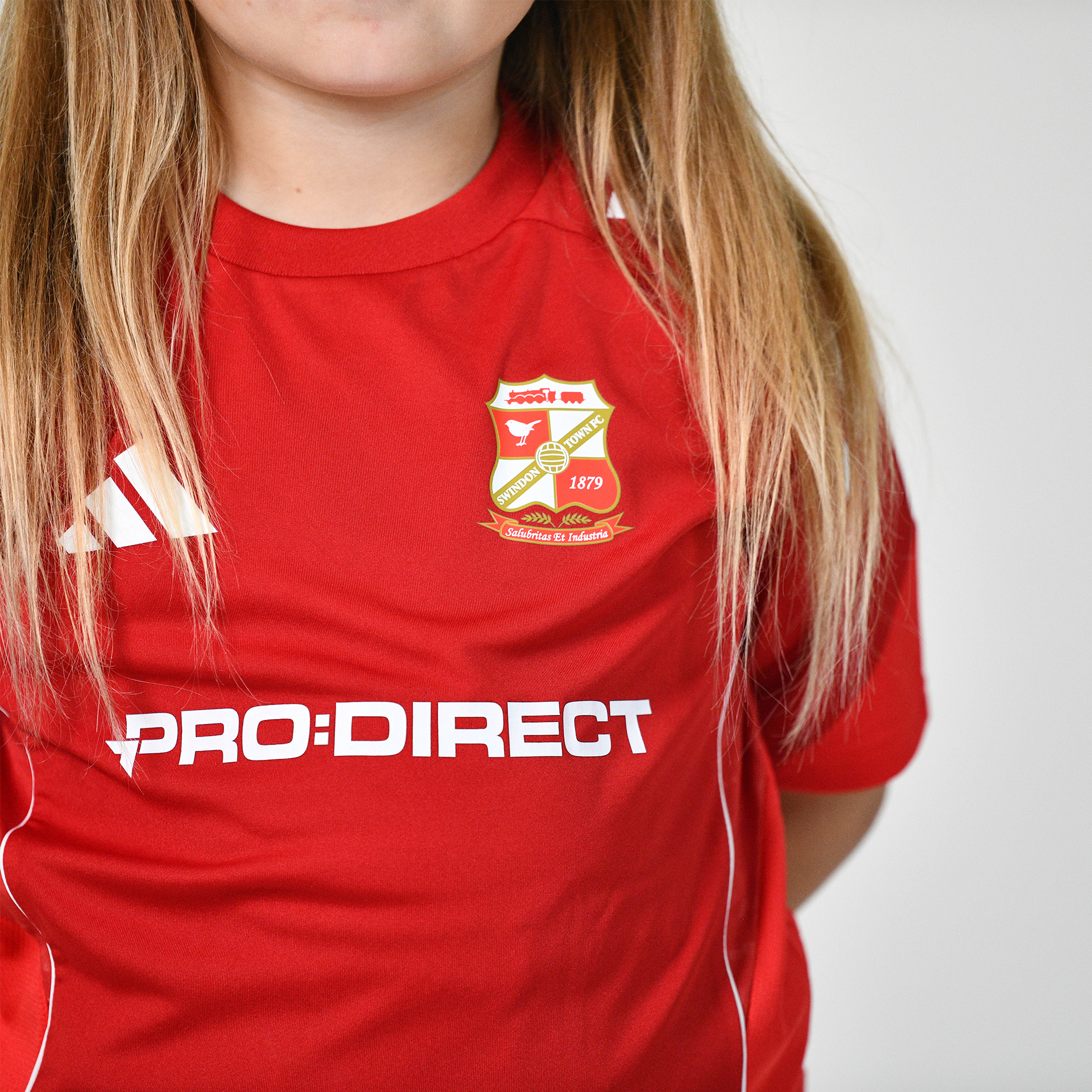 Swindon Town x Adidas Players Training Jersey - Juniors