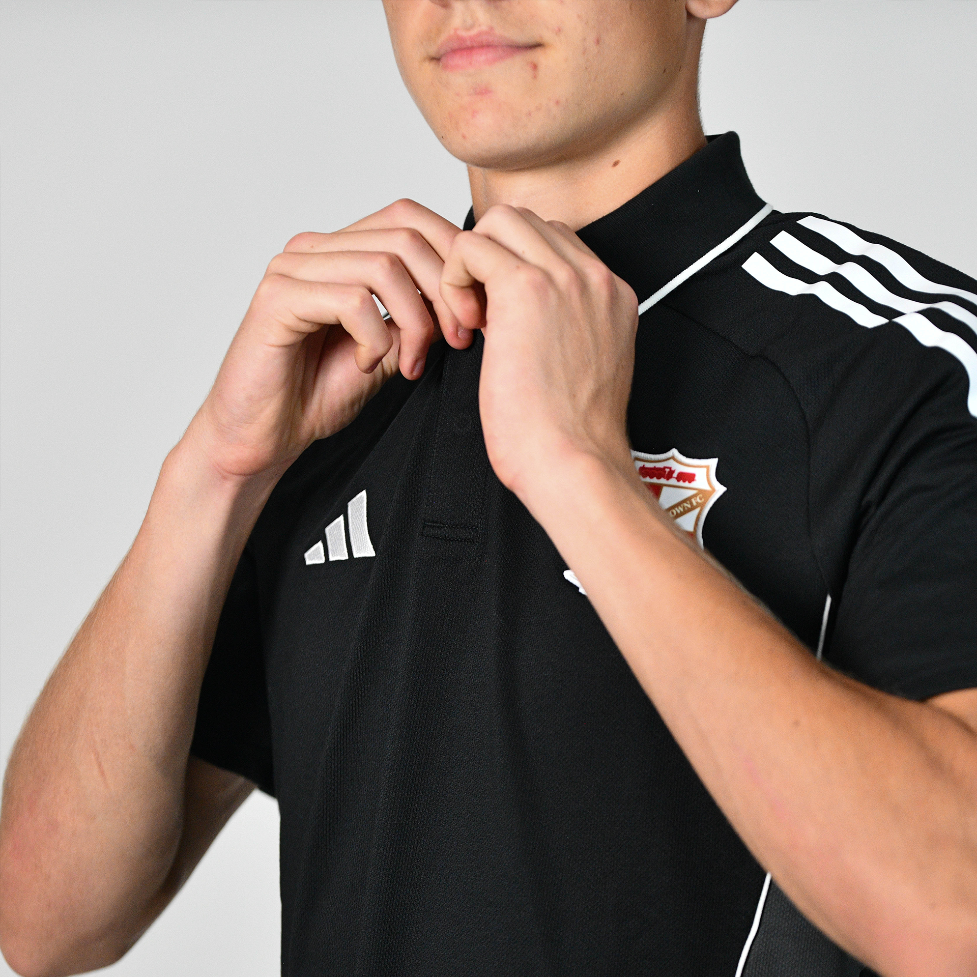 Swindon Town x Adidas Travel Polo - Adults