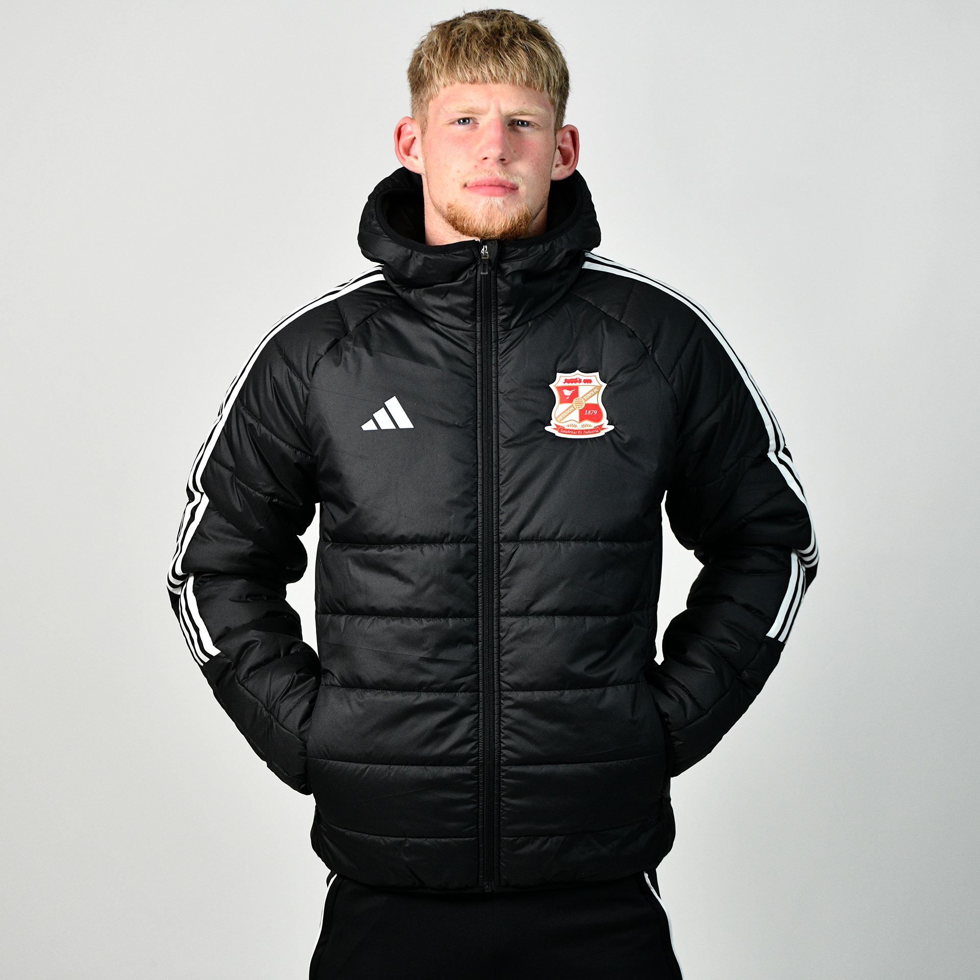 Swindon Town x Adidas Winter Coat - Adults