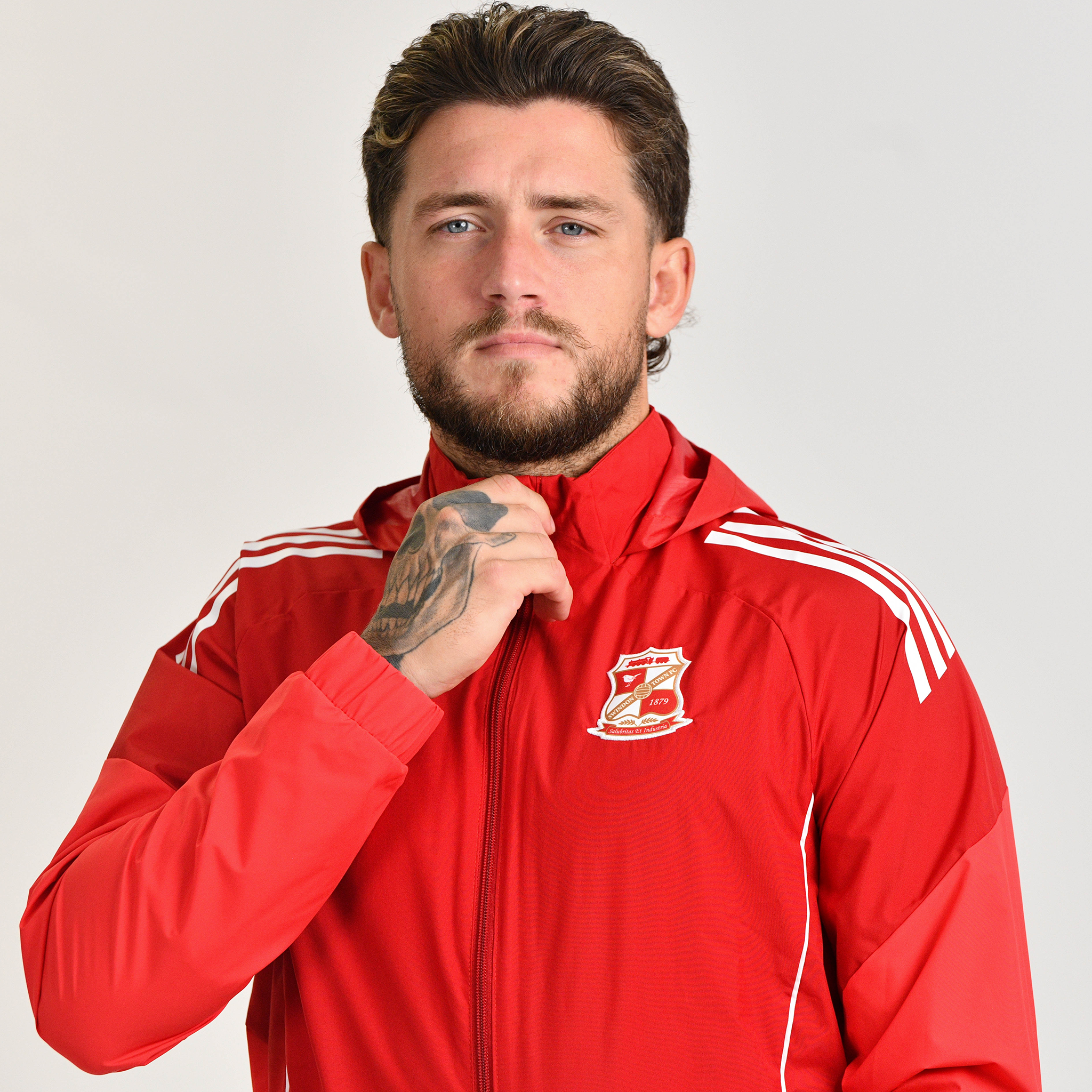 Swindon Town x Adidas Rain Jacket - Juniors