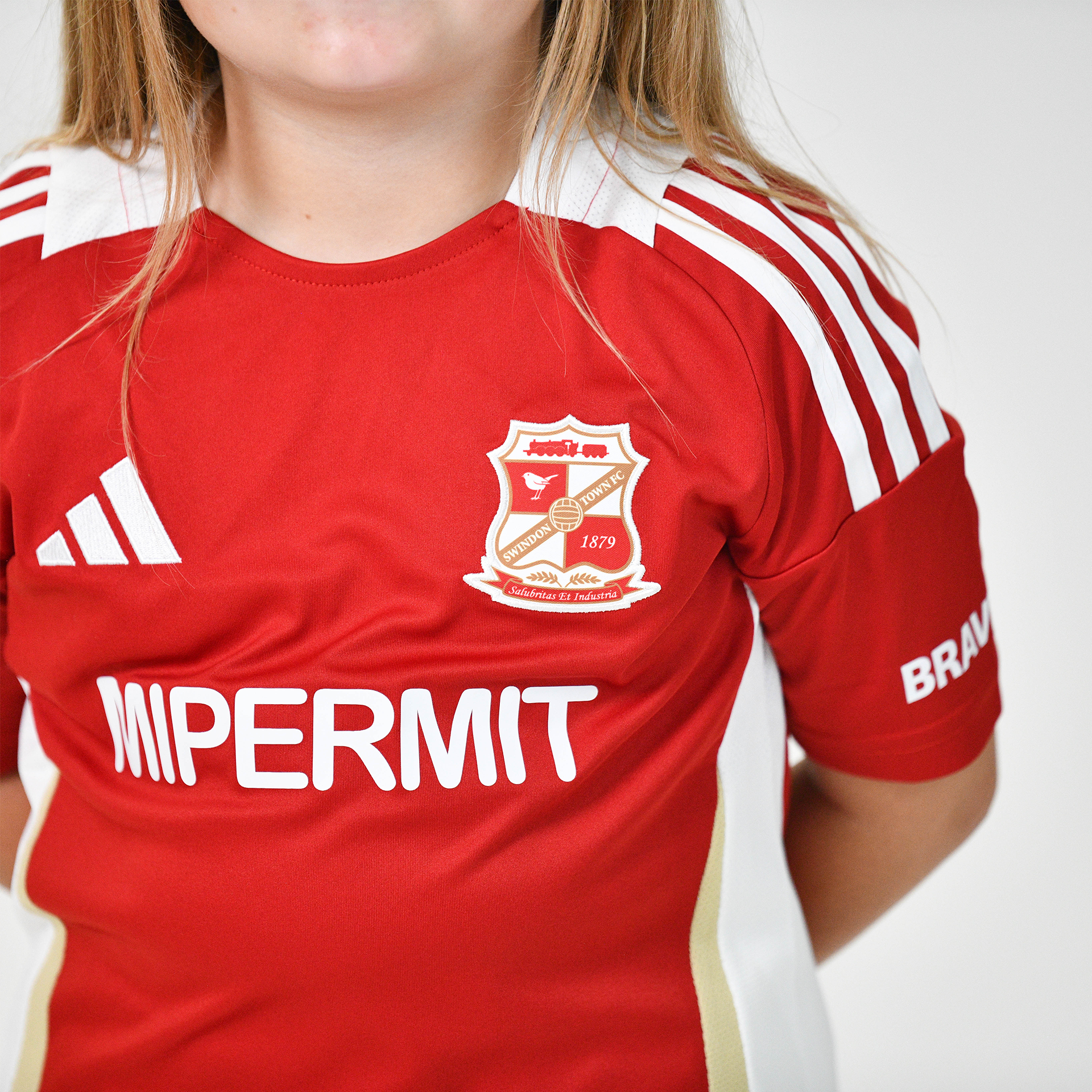 Swindon Town 25/26 Home Shirt - Junior