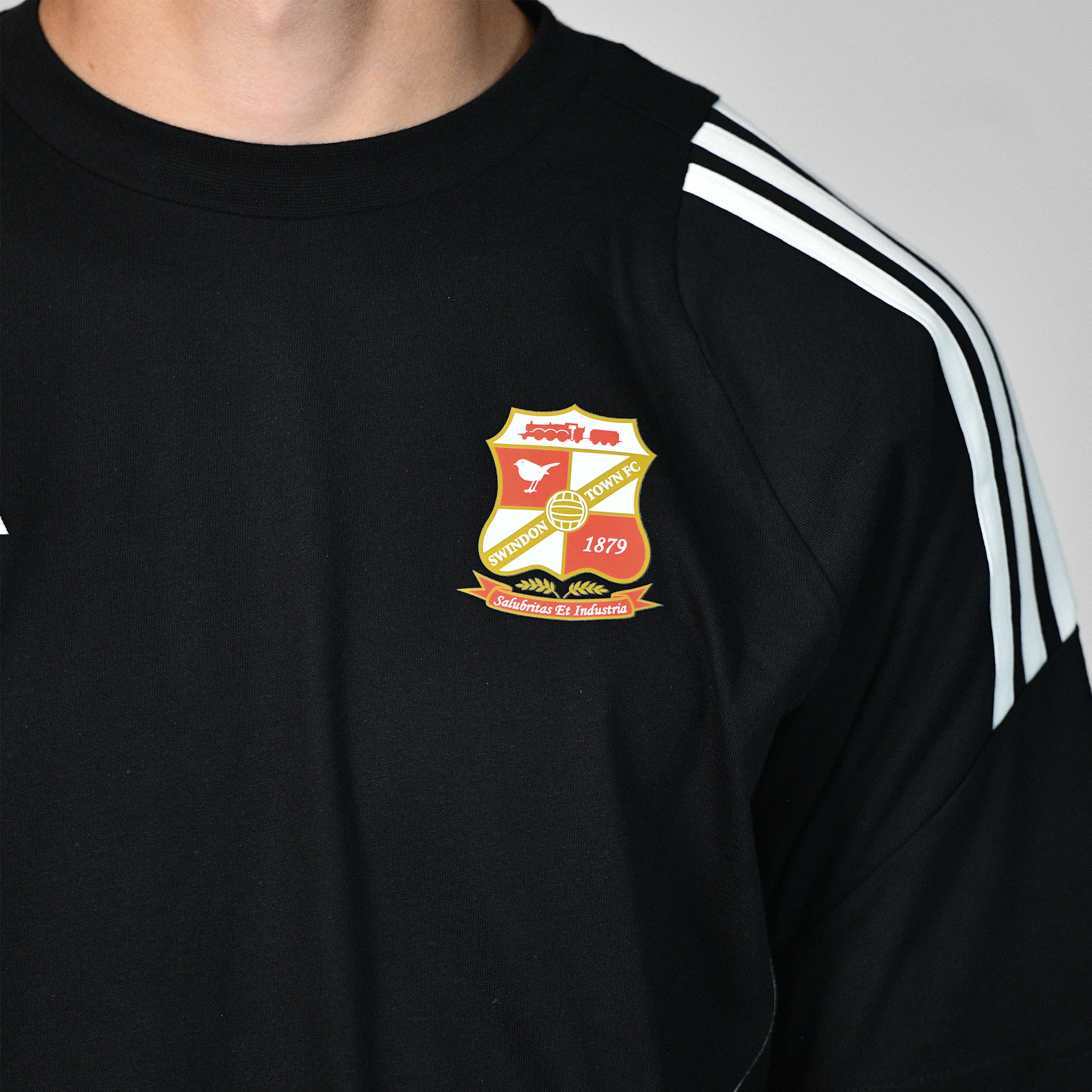 Swindon Town x Adidas Travel Tee - Adults