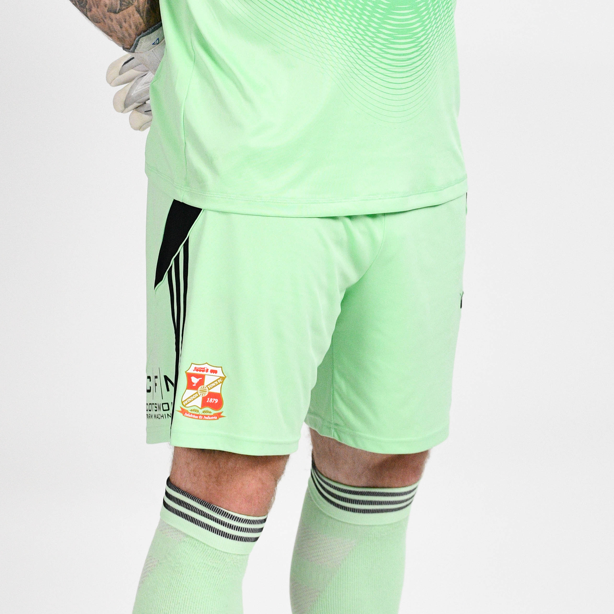 Swindon Town 25/26 Away Goalkeeper Shorts - Adults