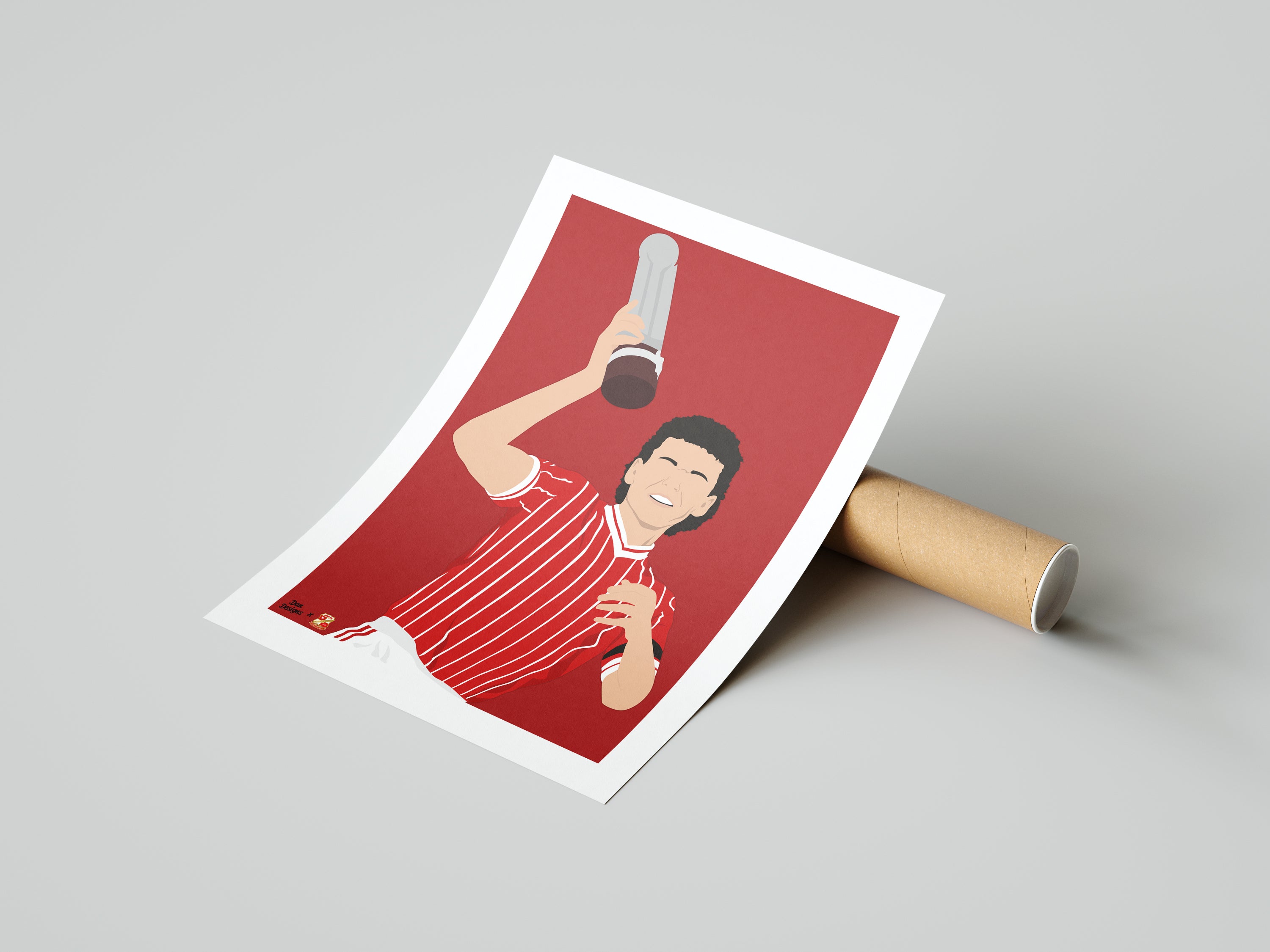 Colin Calderwood Print A3 - Dan Designs