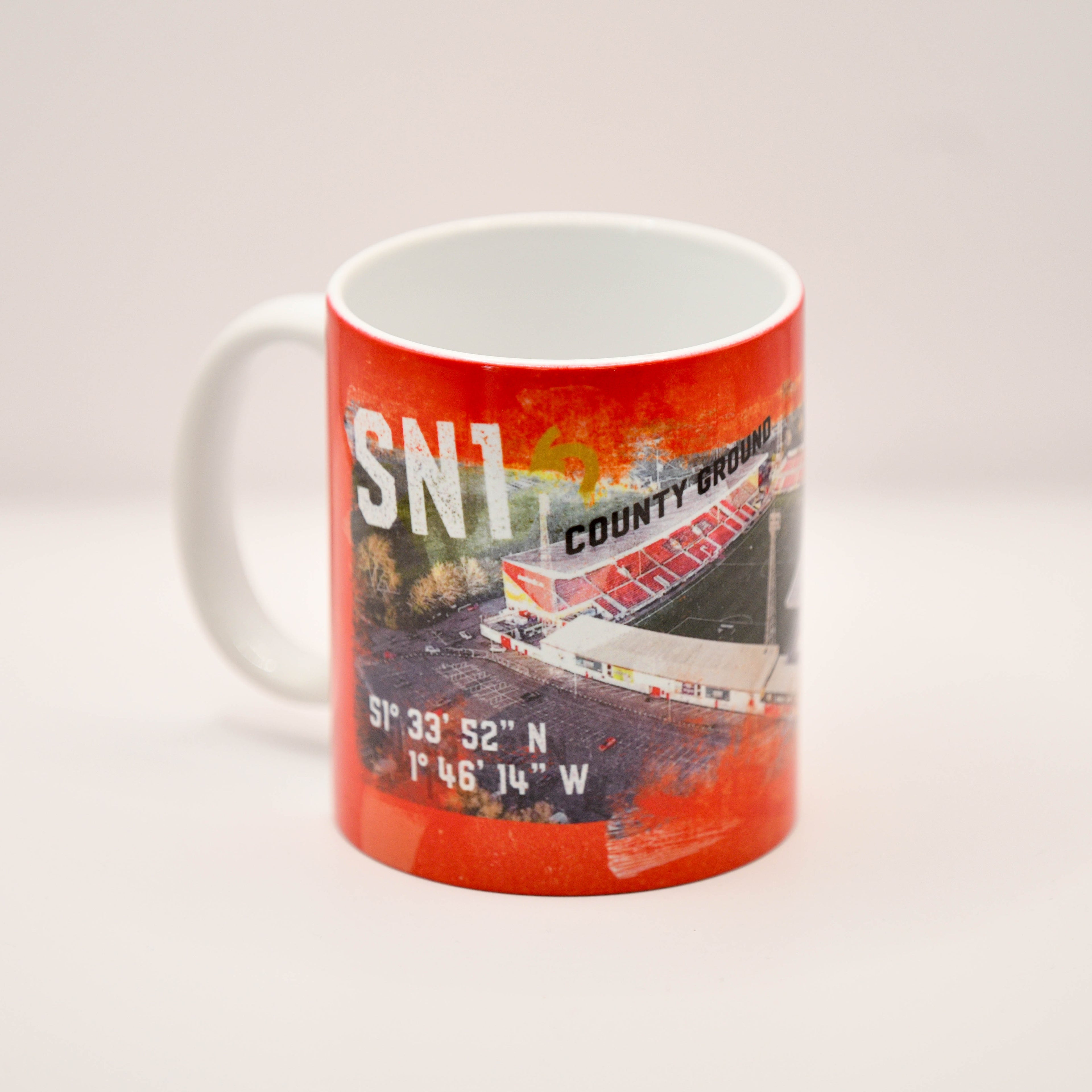 Swindon Town County Ground Stadium Mug