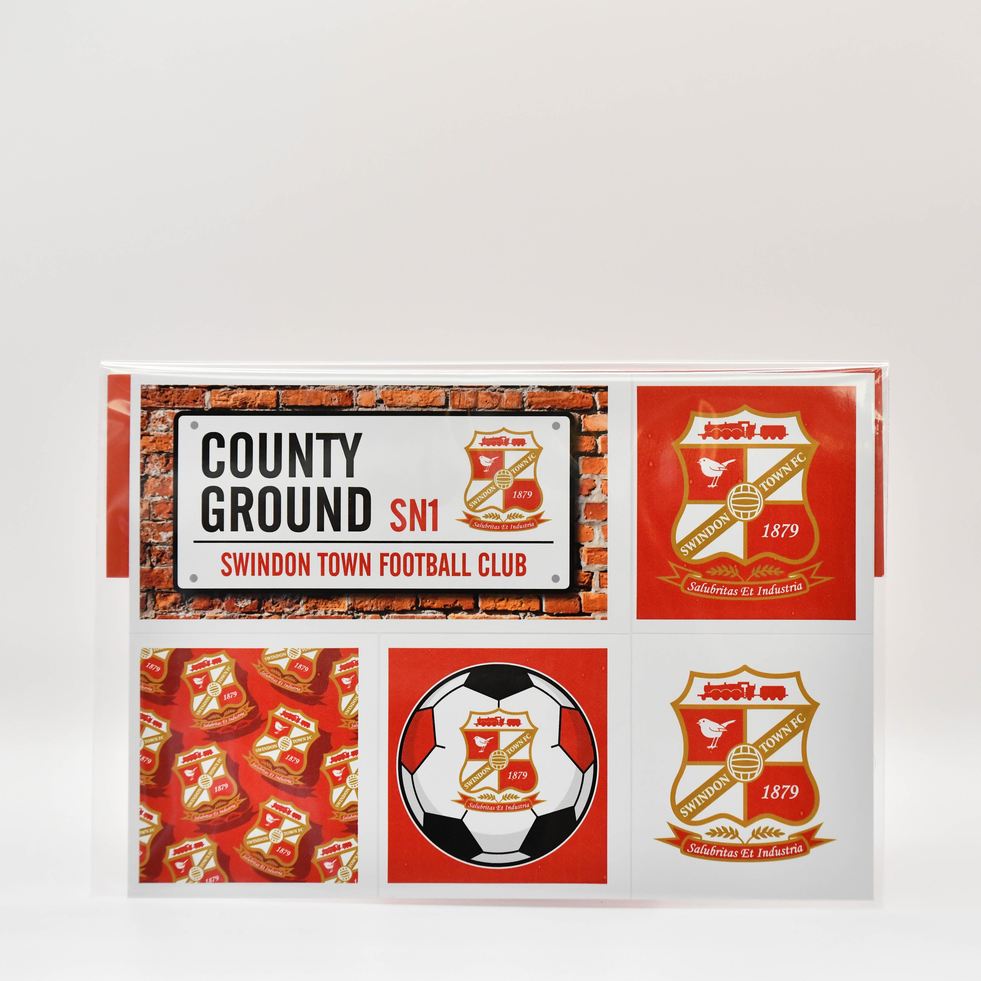 Swindon Town A5 Sticker Set