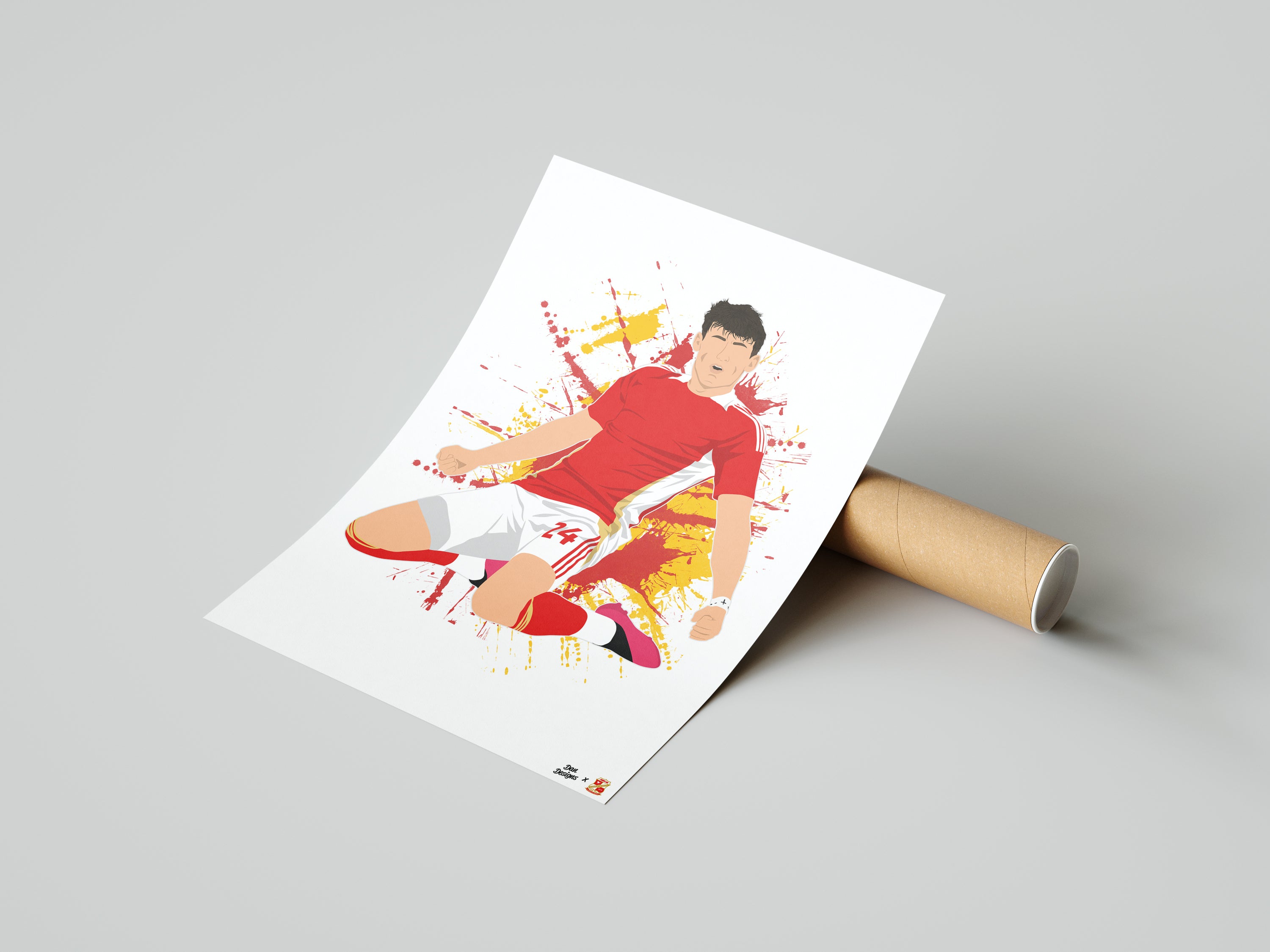 Fletcher Holman Print A3 - Dan Designs