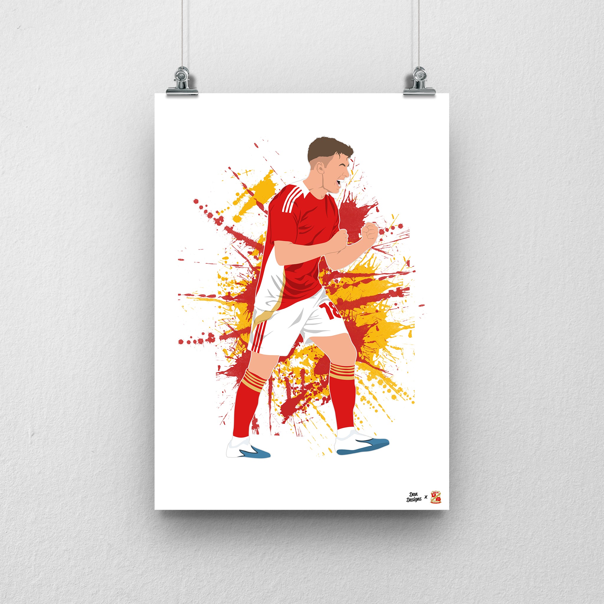 Gavin Kilkenny Print A3 - Dan Designs