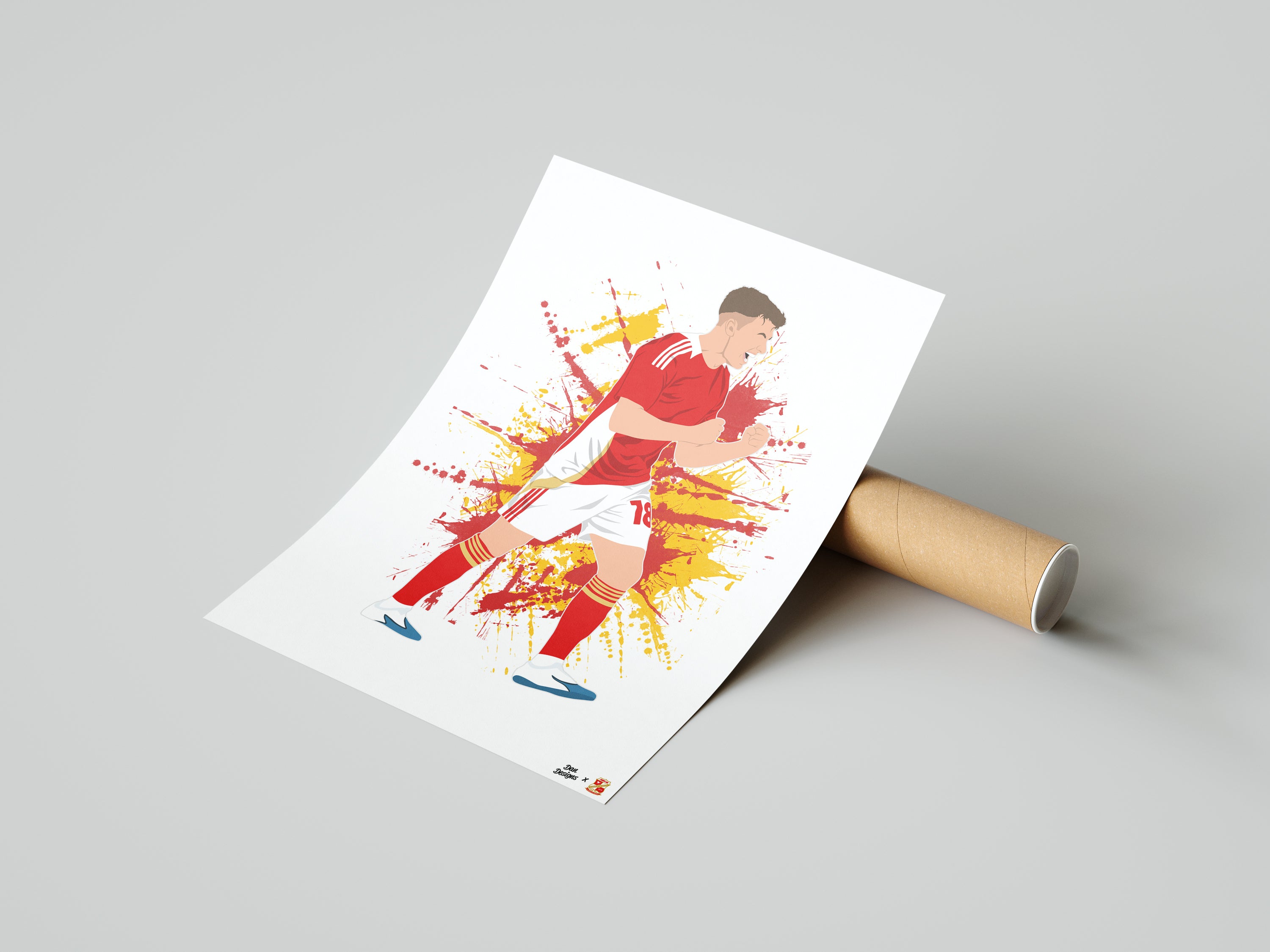 Gavin Kilkenny Print A3 - Dan Designs