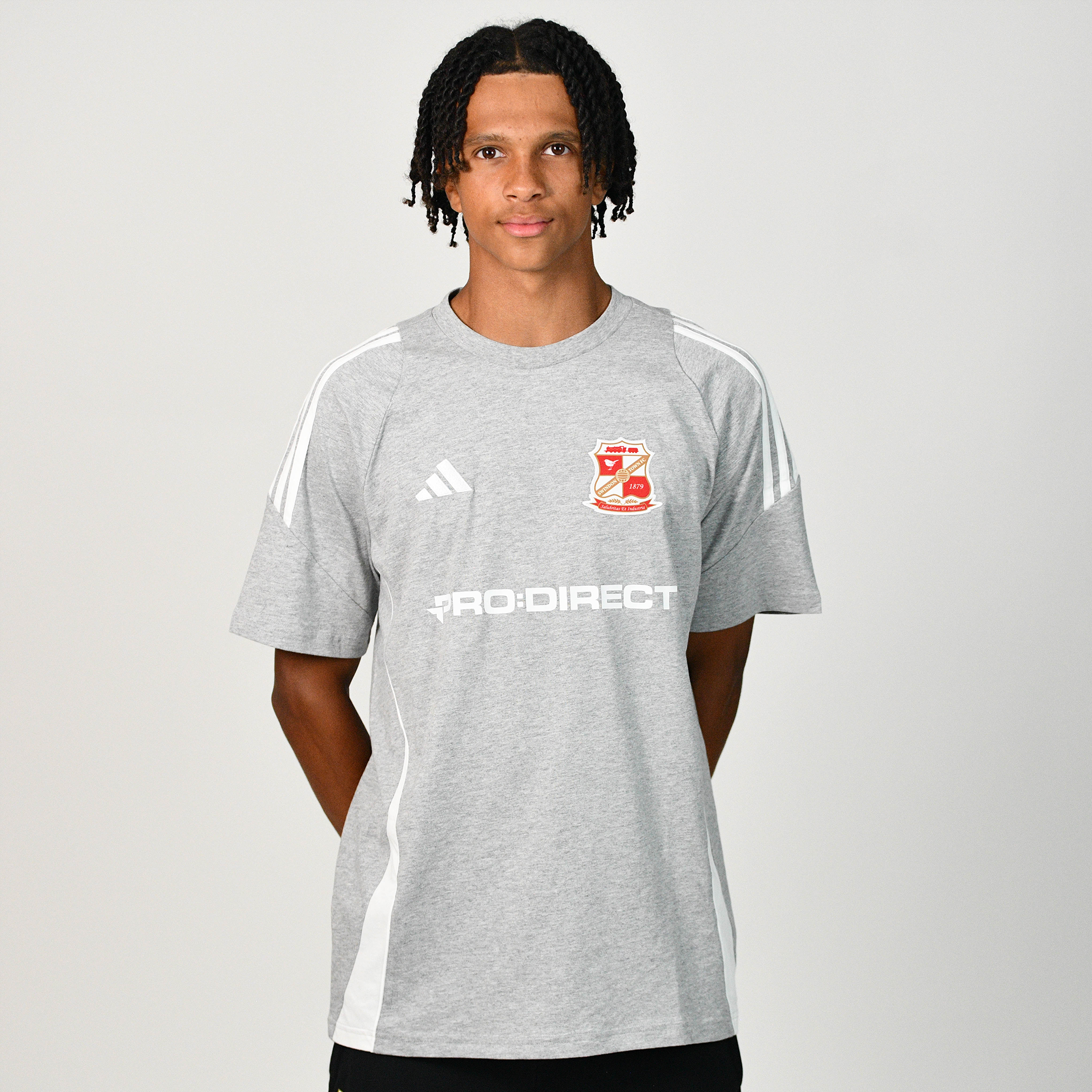 Swindon Town x Adidas Travel Tee - Adults