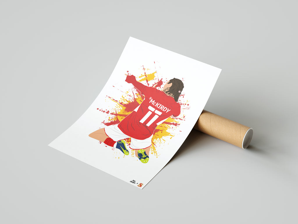 Harry McKirdy Print A3 - Dan Designs