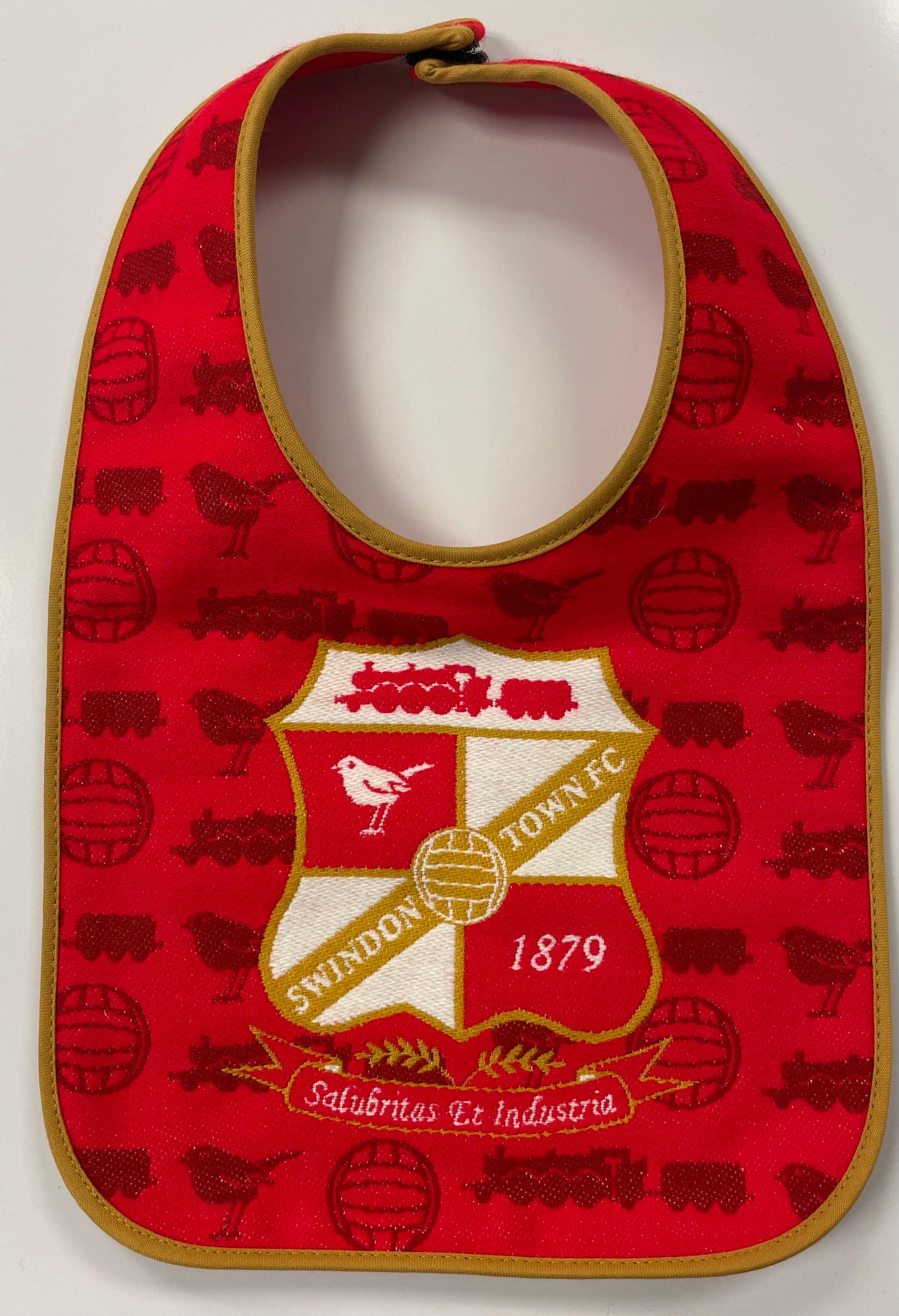Gold Trim Bib