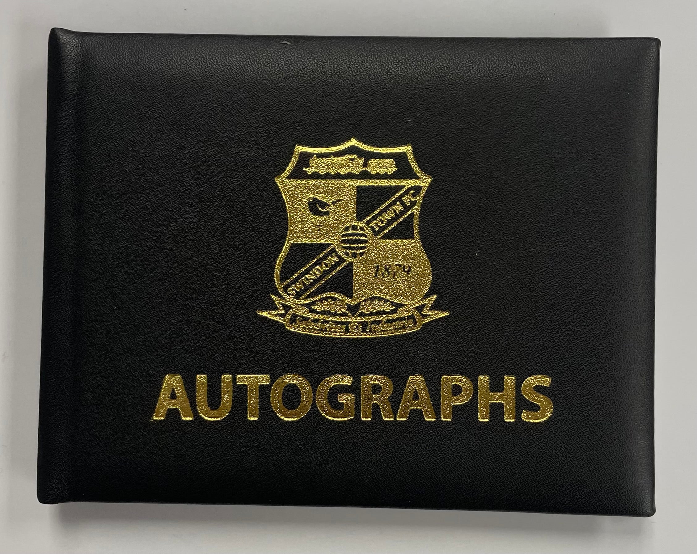 Swindon Town Autograph Book Black