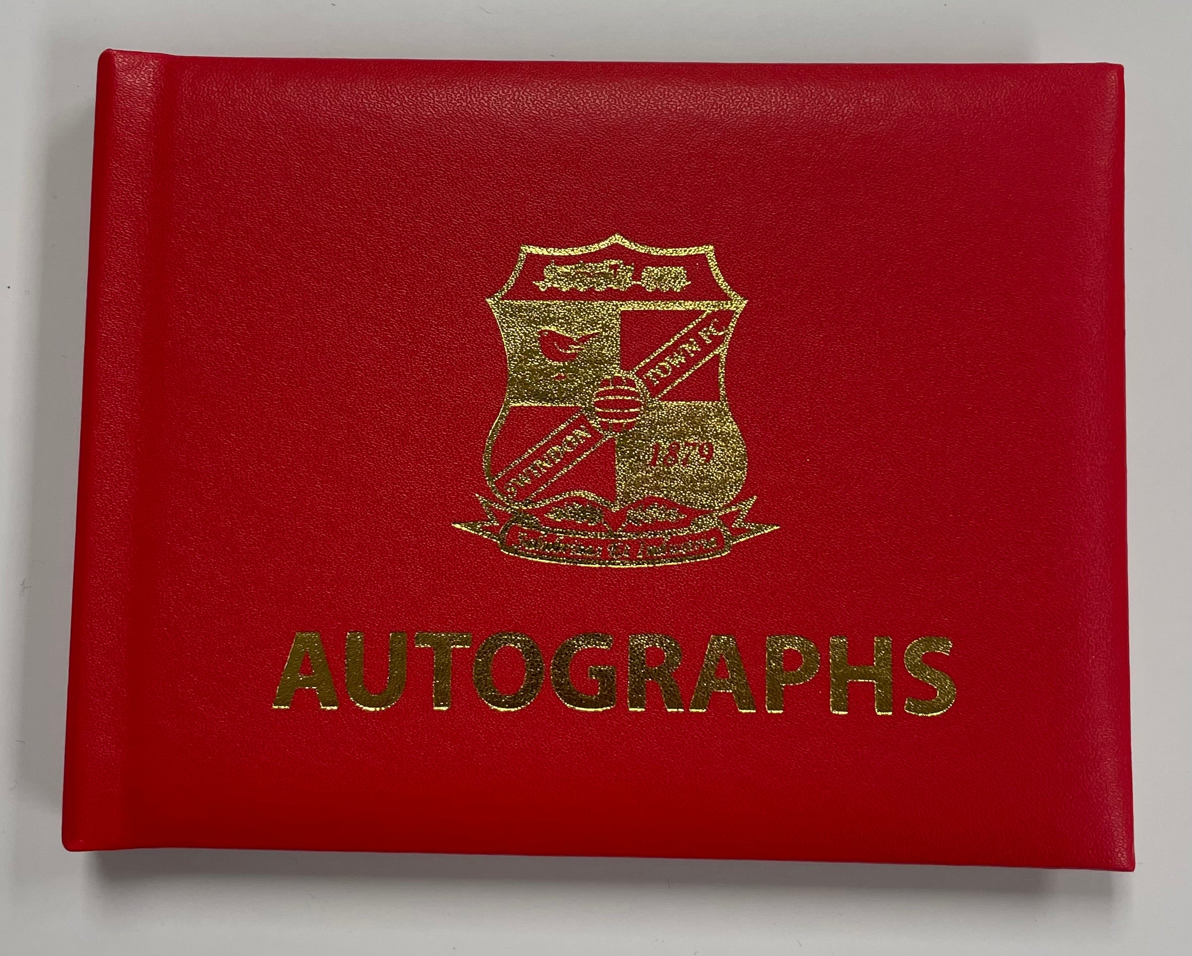 Swindon Town Autograph Book Red