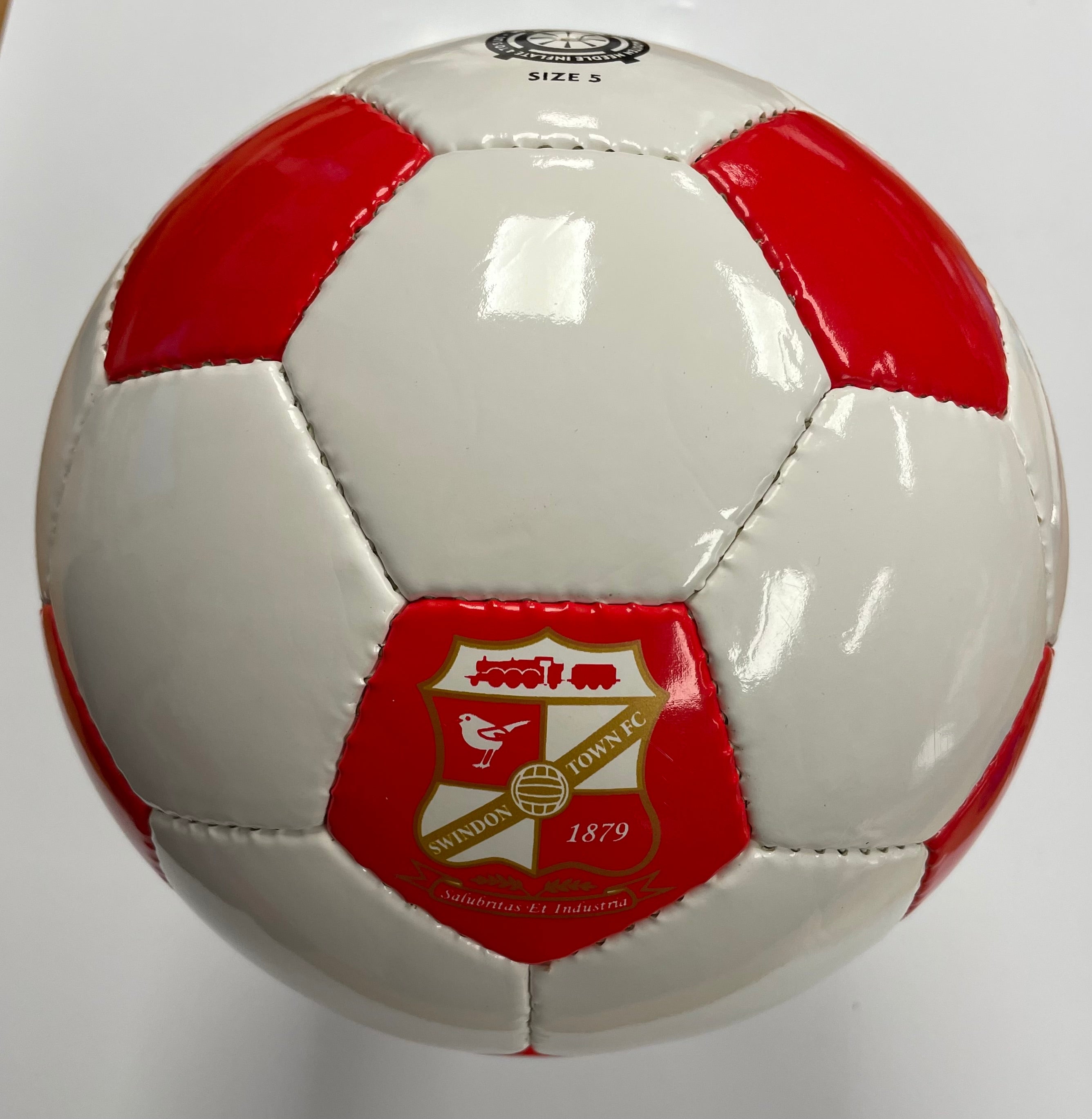Swindon Town Size 5 Crest Football