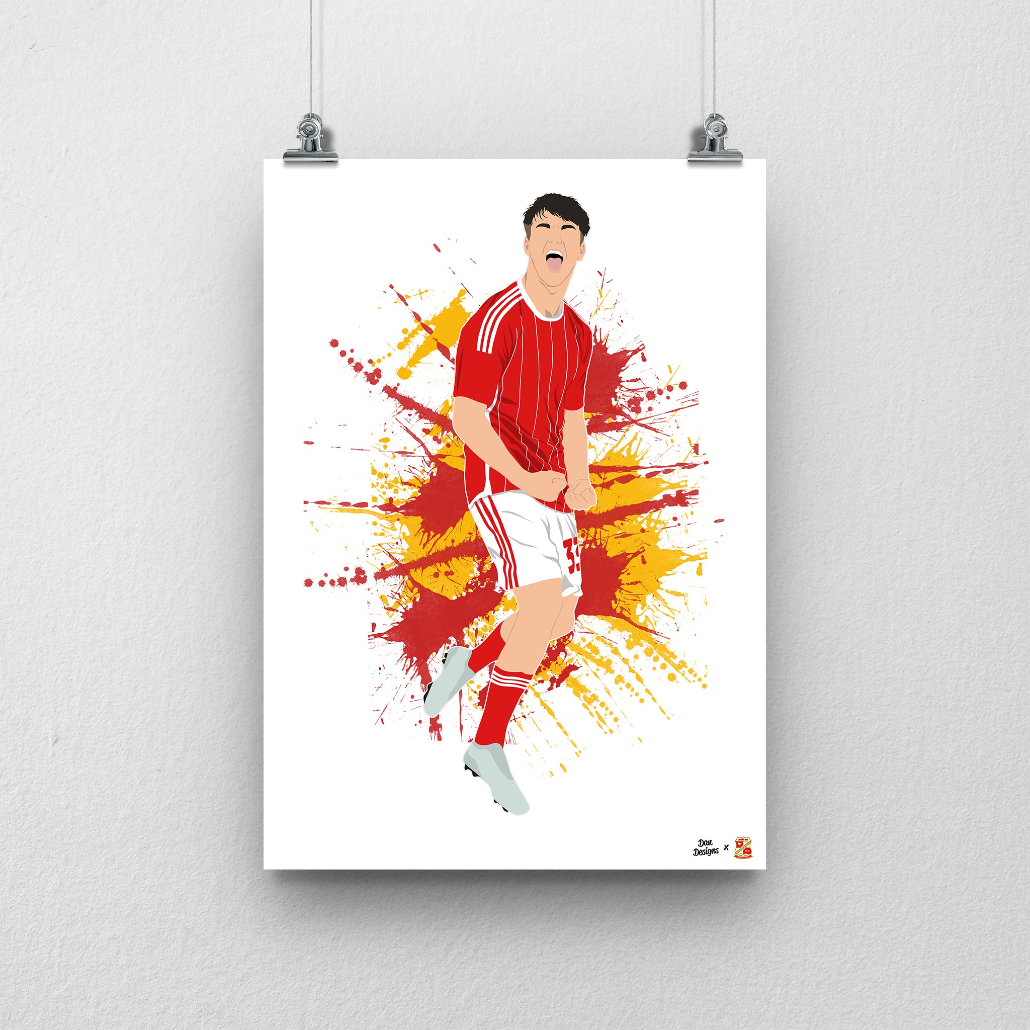 Joel McGregor Print - Dan Designs