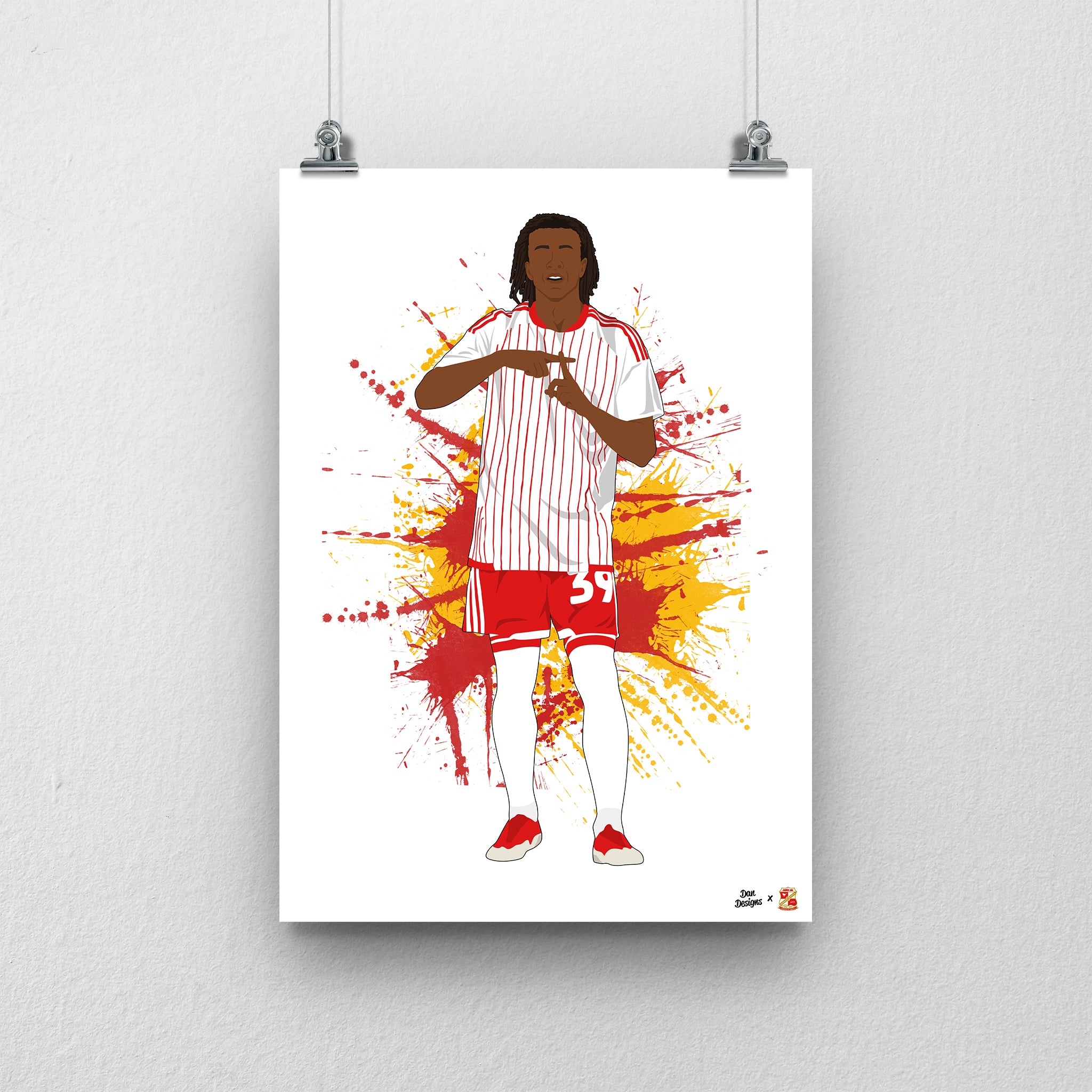 Louis Millard Print - Dan Designs