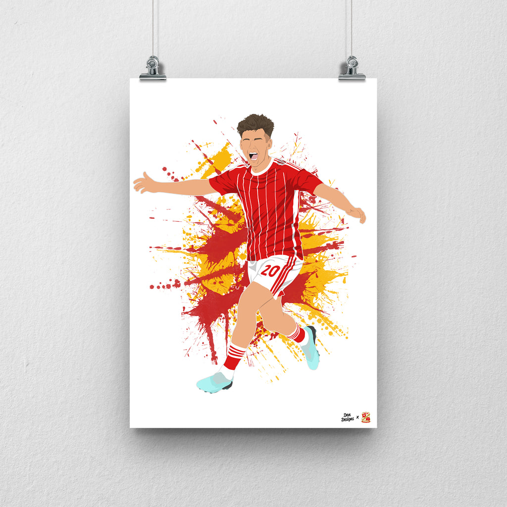 Ben Middlemas Print - Dan Designs
