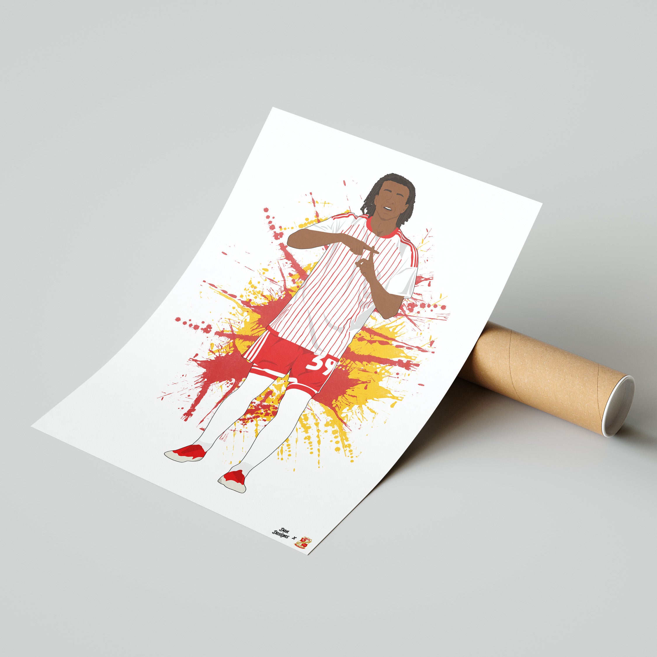 Louis Millard Print - Dan Designs