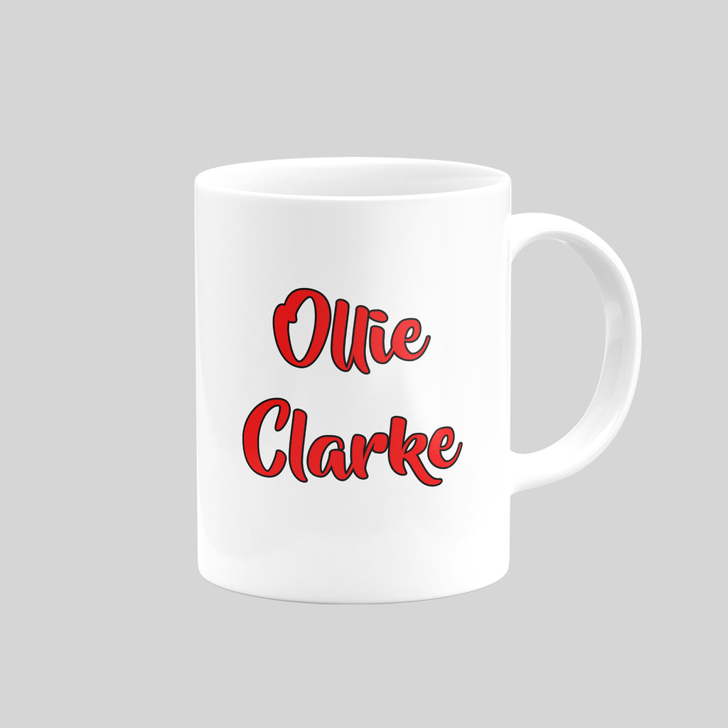 Ollie Clarke Mug - Dan Designs