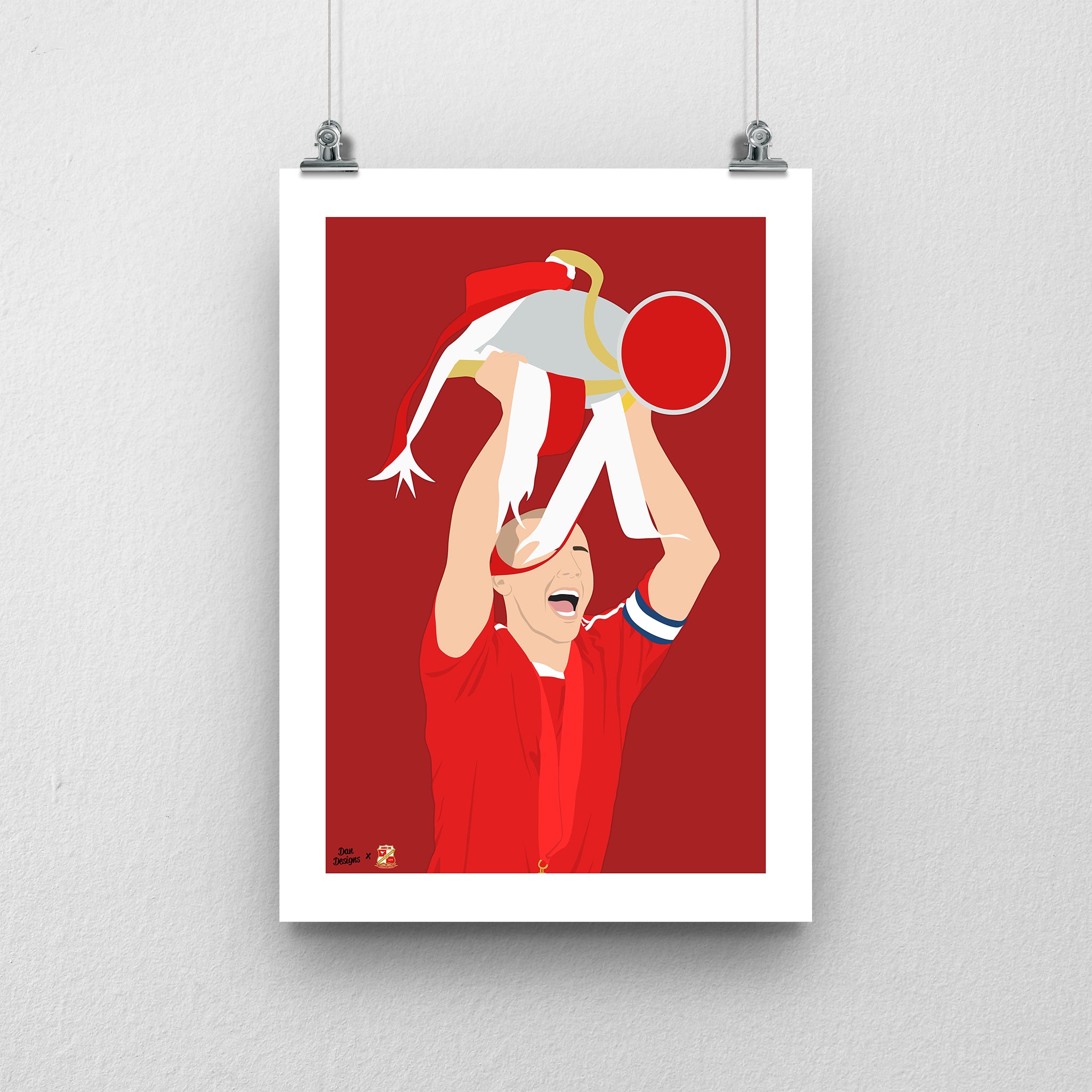 Paul Caddis Print A3 - Dan Designs