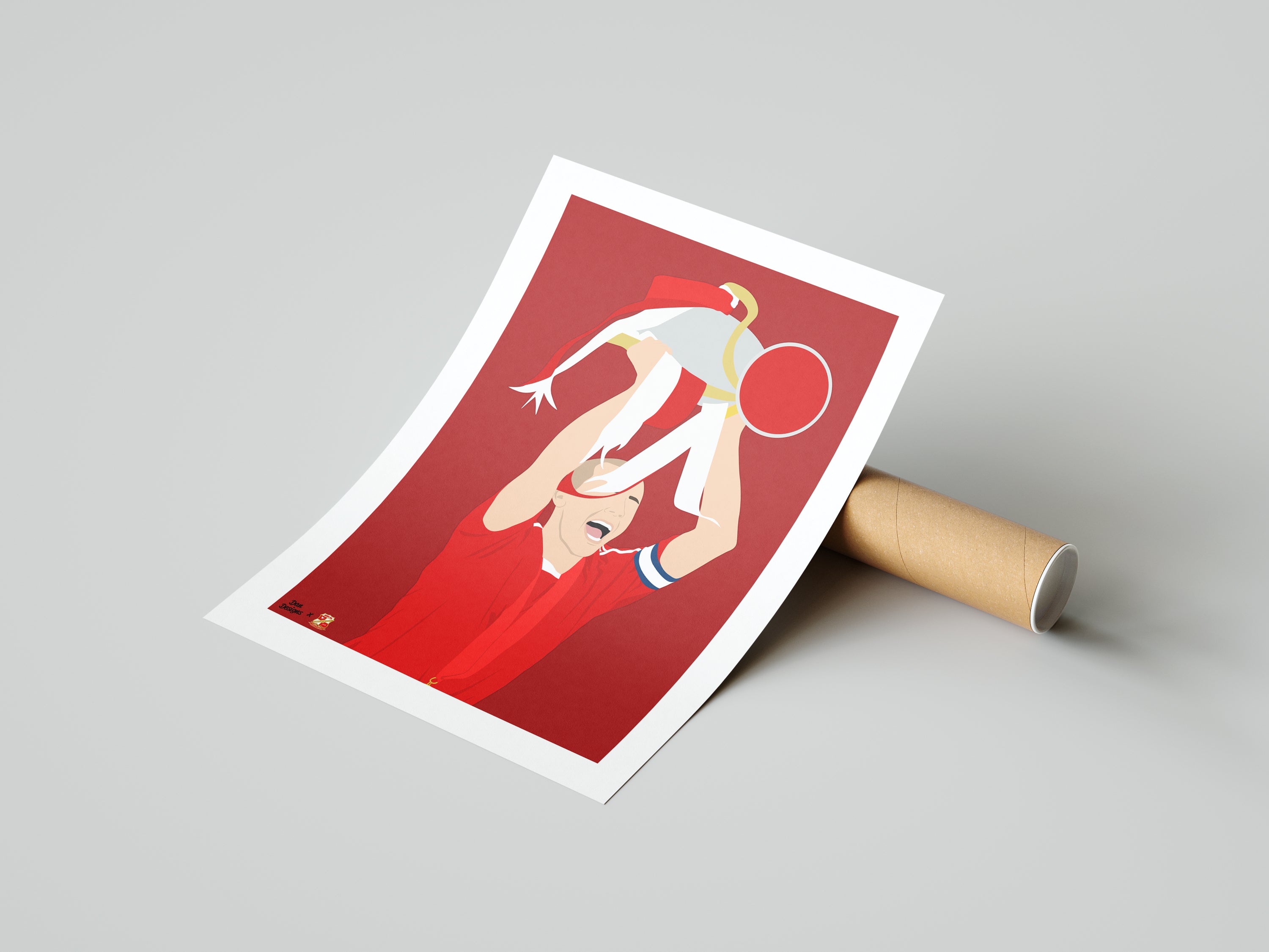 Paul Caddis Print A3 - Dan Designs