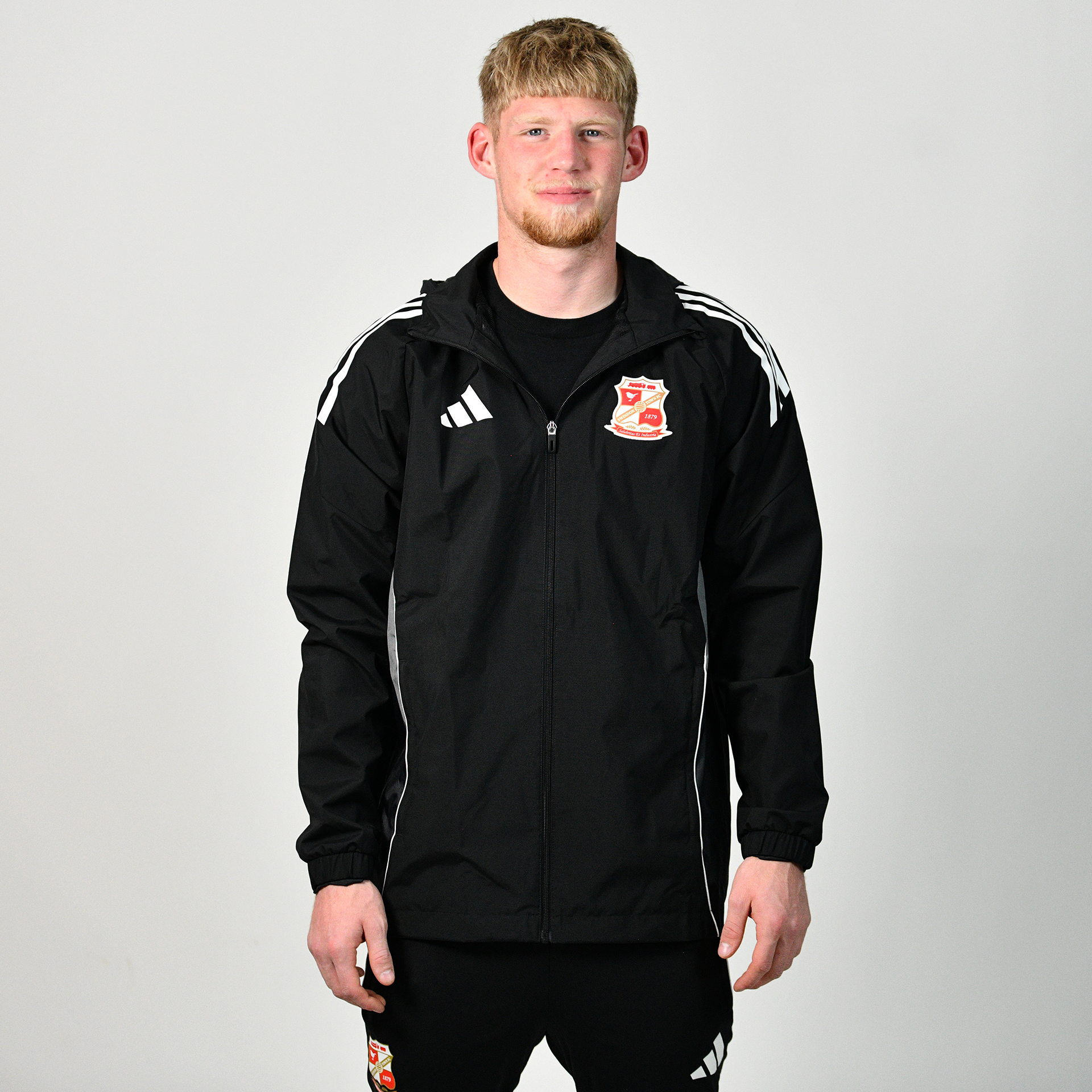 Swindon Town x Adidas Rain Jacket - Adult