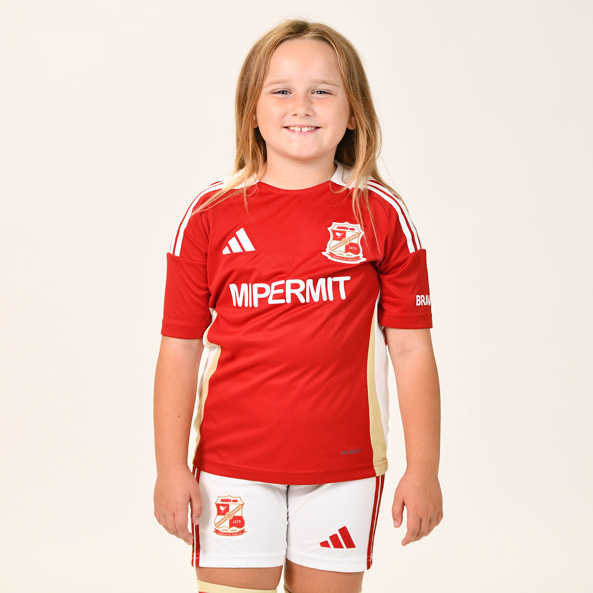 Swindon Town 25/26 Home Shirt - Junior