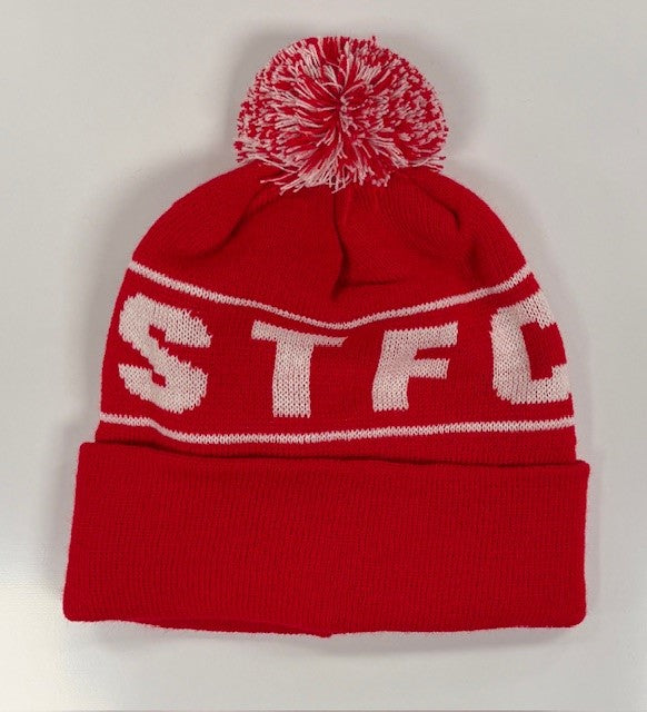 STFC Red/White Bobble Hat