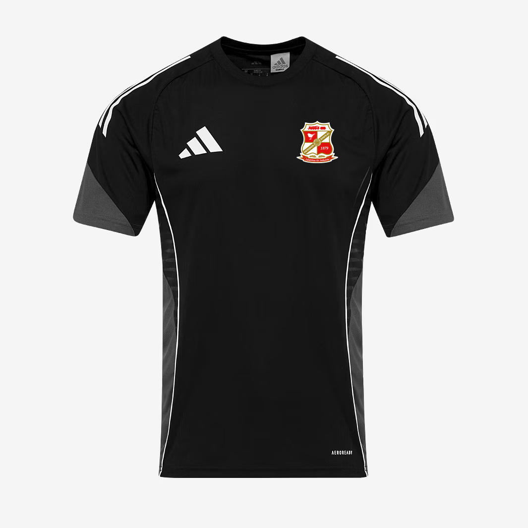 Swindon Town x Adidas Staff Training Jersey Adults (Black)