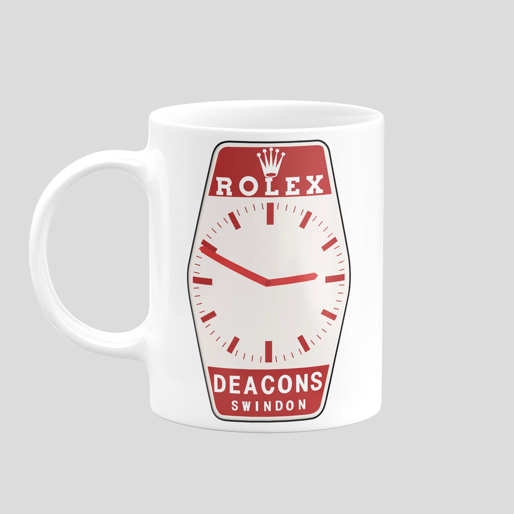 Rolex Clock Mug - Dan Designs