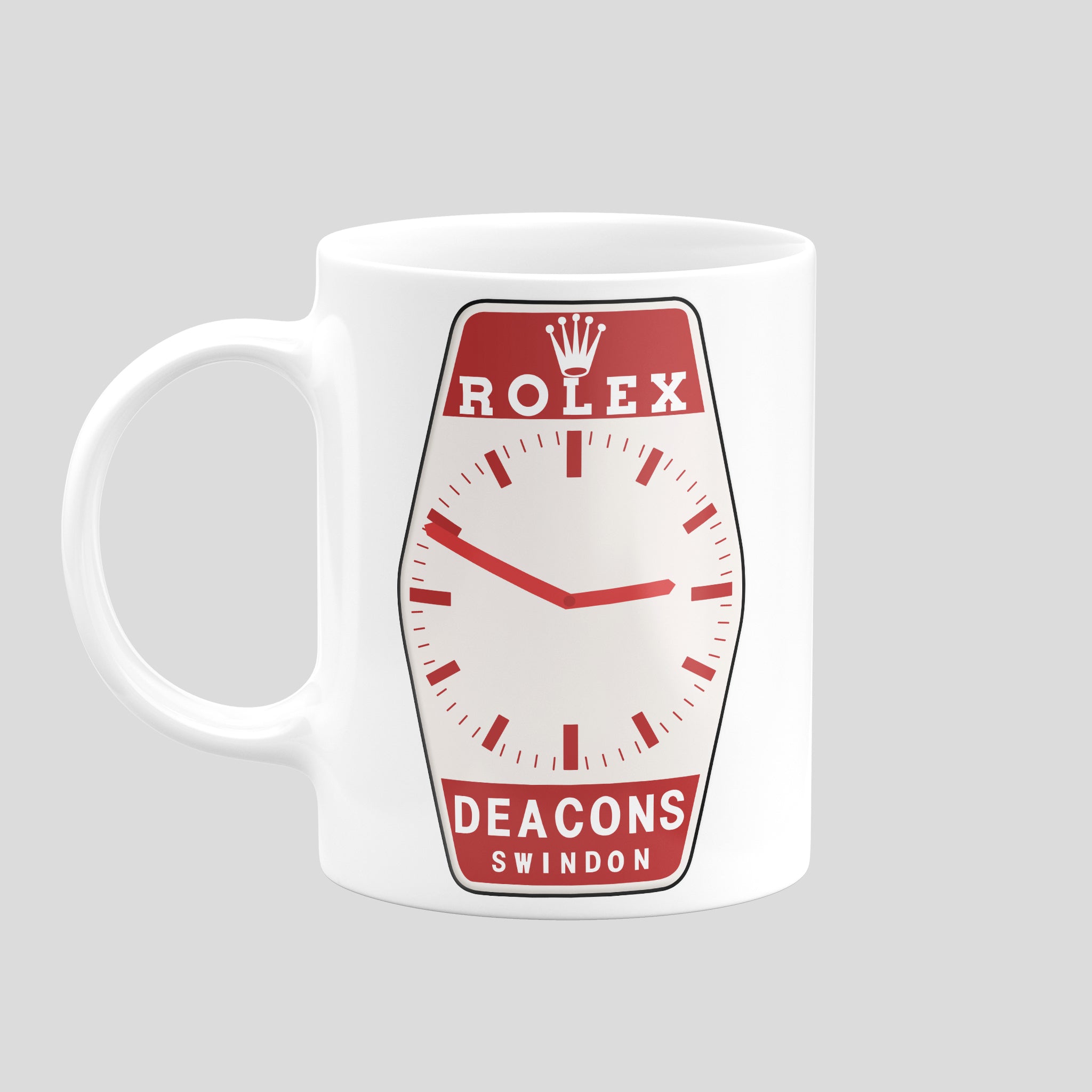 Rolex Clock Mug - Dan Designs