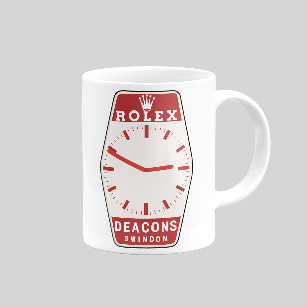 Rolex Clock Mug - Dan Designs