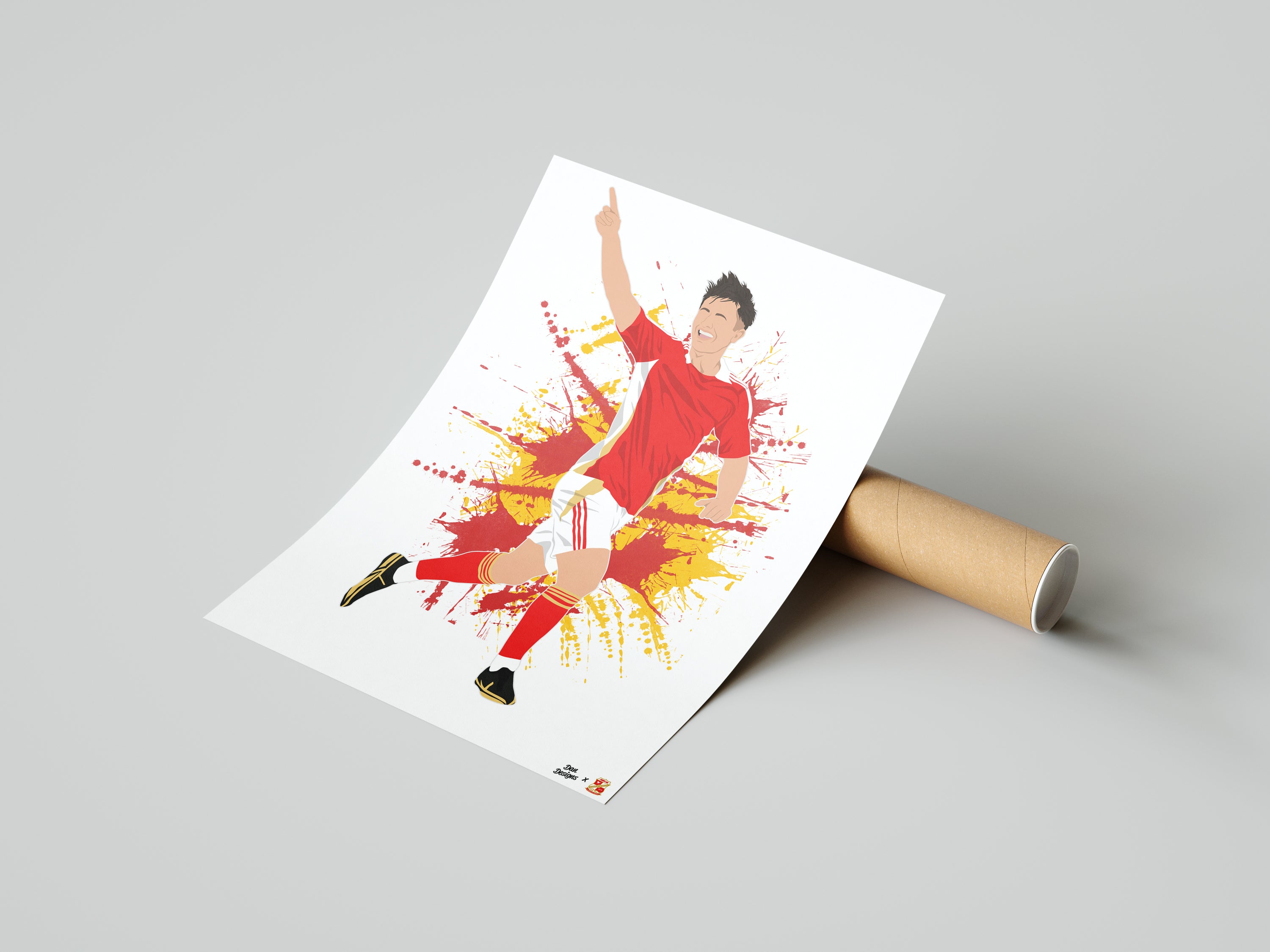 Tom Nichols Print A3 - Dan Designs